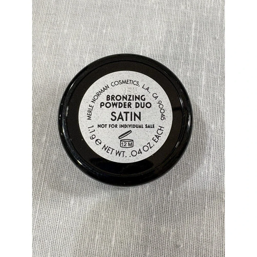 Merle Norman Cosmetics bronzing powder duo Travel Size .04oz.